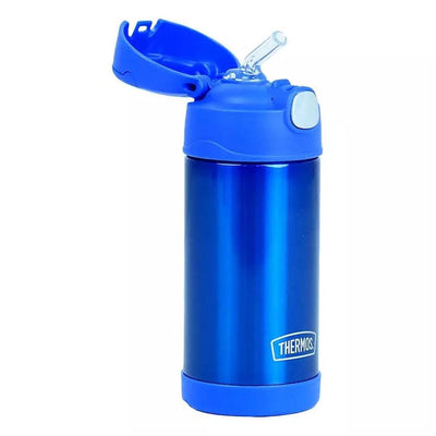 Garrafa Térmica Infantil Thermos Funtainer Azul 355ML - Material Higiênico